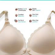 Jelly Bosom Maternity Bra by ORNAVO – For Pre & Post Partum